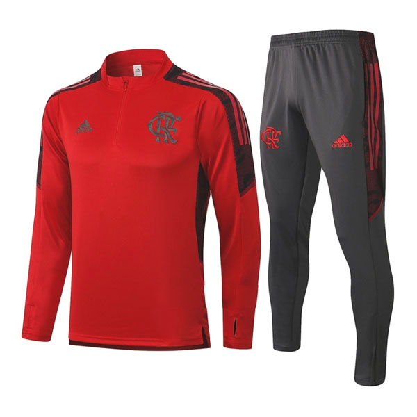 Sweatshirts Flamengo 2021-2022 Rote Günstige Fußballtrikots